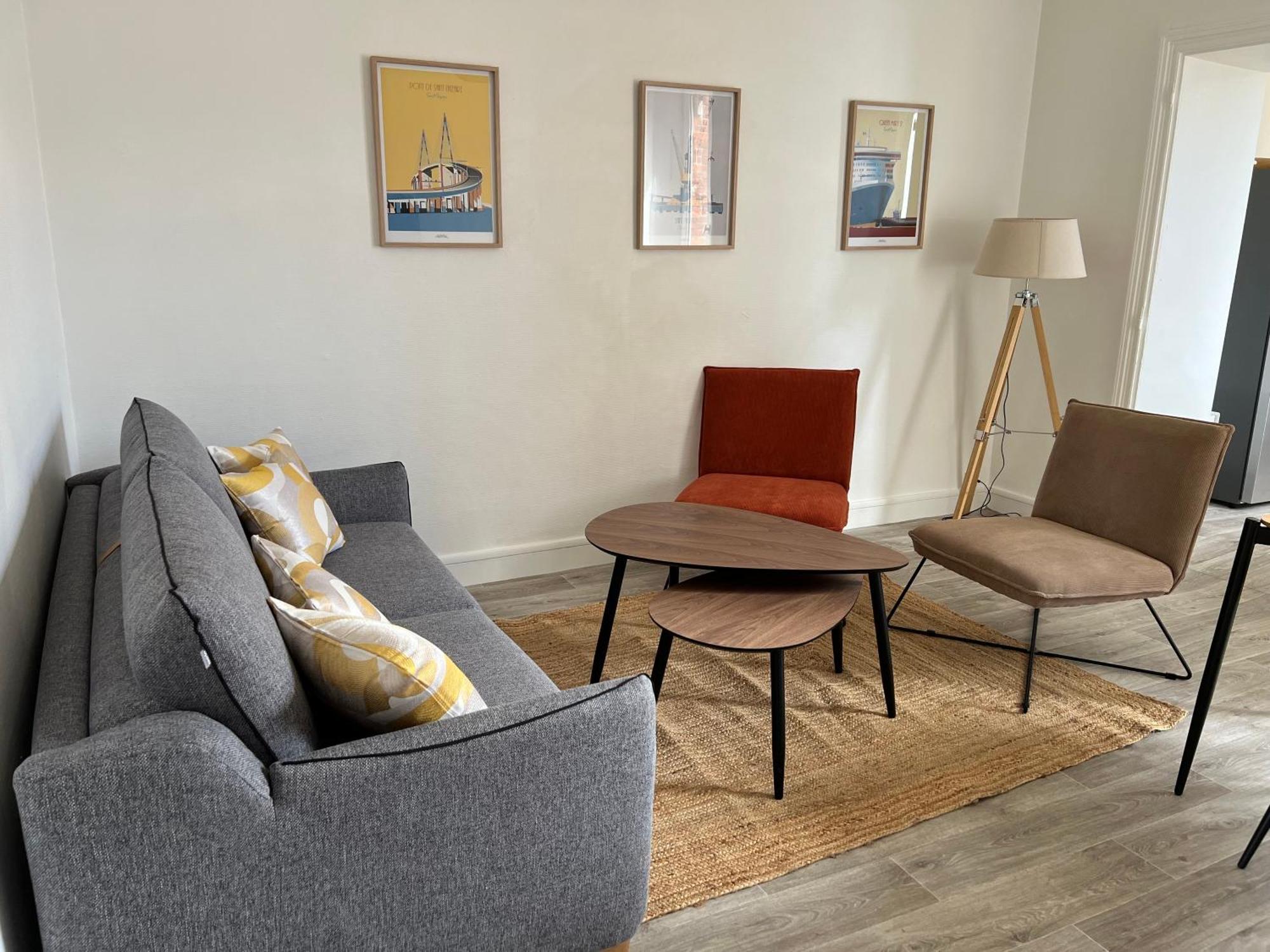 Appartsaintnazaire - Saint Nazaire - 5 Appartements - Centre Ville 外观 照片